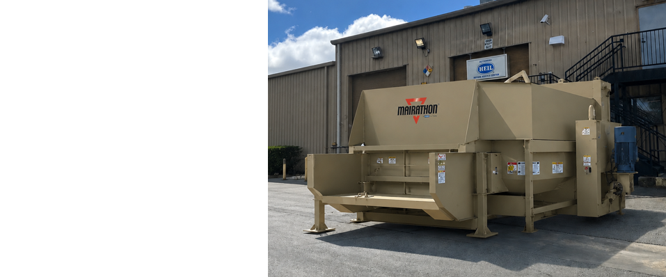 Marathon commercial trash compactor
